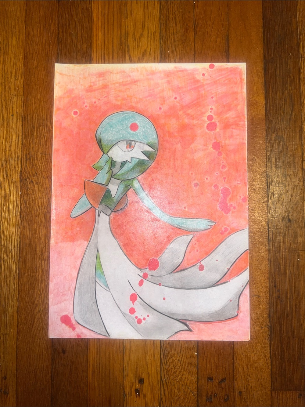 (Pokemon) Gardevoir hand drawn by me ✨ - Picture 3 of 3